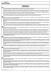 MOTO GUZZI 2S001571 Installation Instructions Manual