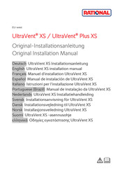 Rational UltraVent Plus XS Original Installation Manual