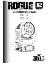 Chauvet Professional Rogue R2 Wash VW Quick Reference Manual