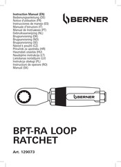 Berner 129073 Instruction Manual