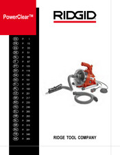 RIDGID PowerClear Operator's Manual