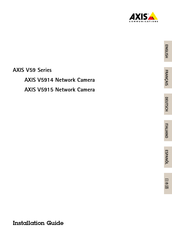 Axis V5914 Installation Manual