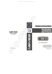 IRiver iFP-795 Hardware Instruction Manual