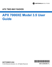 Motorola solutions APX 7000XE 3.5 User Manual