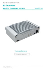 DFI EC70A-ADN Quick Installation Manual