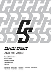 CAPITAL SPORTS Azura M2 Manual