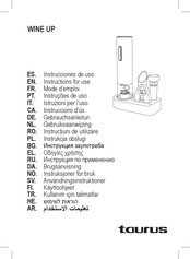 Taurus WINE UP Instructions For Use Manual