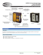 SKC 224-44XRM Operating Instructions Manual