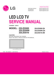LG 22LE5510 Service Manual