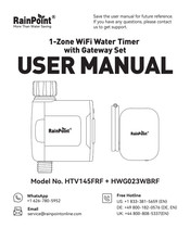 RainPoint HTV145FRF User Manual