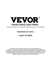 Vevor BY1020D Manual