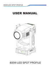 PSL 800W LED SPOT PROFILE User Manual