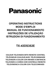 Panasonic TX-43DS352E Operating Instructions Manual