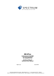 Spectrum MC.4711 Hardware Manual