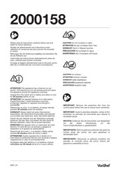 VonShef 2000158 Manual