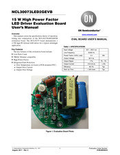 ON Semiconductor NCL30073LED2GEVB User Manual