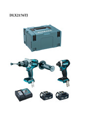 Makita DLX2176TJ Instruction Manual