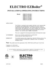 Electro Industries EZBoiler EZB-T1-20-240-1 Installation & Operating Instructions Manual