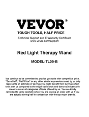 VEVOR TL09-B Manual