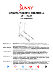 Sunny Health & Fitness SF-T1407M User Manual
