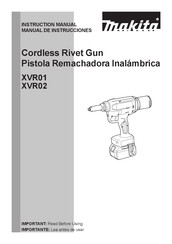 Makita LXT XVR01T Instruction Manual