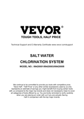 VEVOR 89420005 Manual