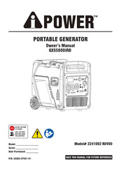 iPower GXS5800iRD Owner's Manual