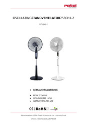 Rotel U753CH1-2 Instructions For Use Manual