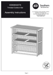 SEI OD696500TX Assembly Instructions Manual