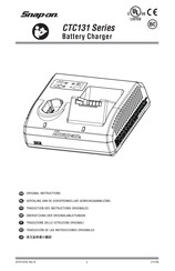 Snap-On CTC131 Series Original Instructions Manual