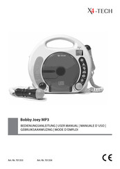 X4-TECH Bobby Joey MP3 User Manual