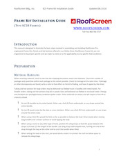 RoofScreen SC5B Installation Manual