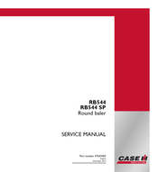 Case IH RB544 Service Manual