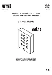 urmet domus MIKRA SCLAK 1086/46 Installation Handbook