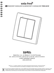 Zamel exta free RNK-04/W Manual