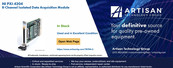 National Instruments PXI-4204 User Manual