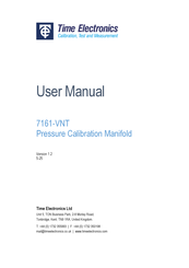 Time Electronics 7161-VNT User Manual