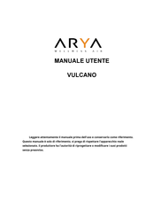 arya VULCANO User Manual