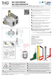 THG PARIS G00.5300AE Installation Instructions Manual
