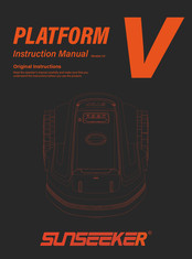 SUNSEEKER PLATFORM V Instruction Manual