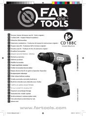 Far Tools One CD 188C Original Manual Translation