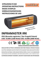 Star Progetti INFRAMASTER IRK IC1006 Operating Instructions Manual