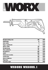 Worx WX80RS Original Instructions Manual
