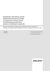 STIEBEL ELTRON IW 120 Operation And Installation Instructions Manual