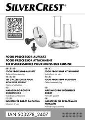 Silvercrest 503278 2407 Instructions For Use Manual
