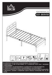 HOMCOM 831-869V00 Manual