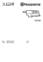 Husqvarna DM700 Operator's Manual