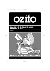 Ozito CMG-421 Operating Instructions Manual