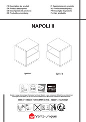 Vente Unique NAPOLI II 3260921 Product Description