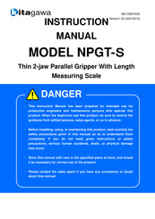 Kitagawa NPGT-S Instruction Manual